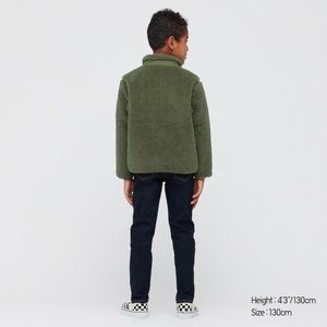 UNIQLO KIDS WINDPROOF FLEECE JACKET